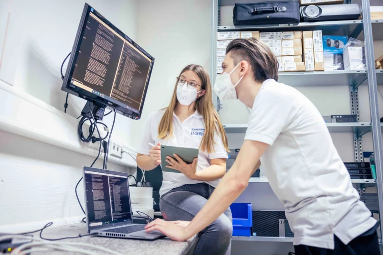 Amelie Spichartz und Lennart Borutta