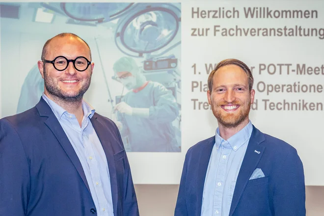 Prof. Dr. Dr. Heiko Sorg und Dr. Lars Hendricks