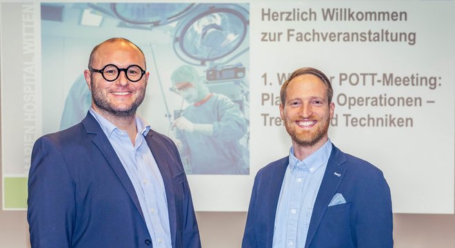 Prof. Dr. Dr. Heiko Sorg und Dr. Lars Hendricks