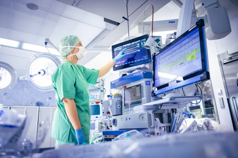 Assistenzärztin Anästhesie im OP
