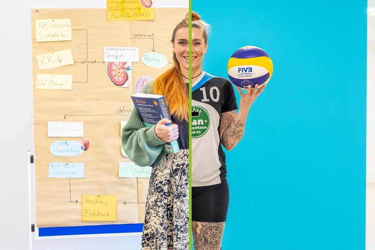 Lena Russak ist Lehrkraft am Campus der St. Elisabeth Gruppe 