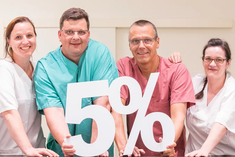 5 Prozent mehr für Pflegekräfte