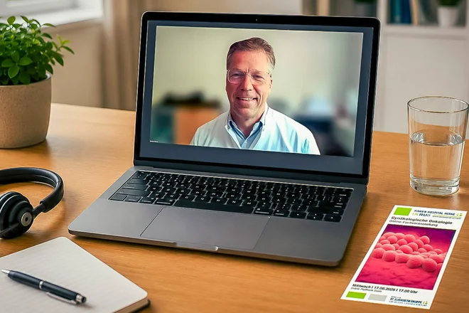 Prof. Dr. Clemens Tempfer, Direktor der Klinik für Frauenheilkunde und Geburtshilfe des Marien Hospital Herne – Universitätsklinikum der Ruhr-Universität Bochum, informierte über aktuelle Entwicklungen in der gynäkologischen Onkologie.