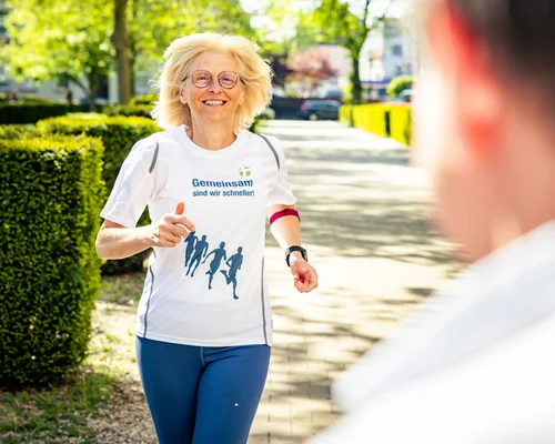 Laufvorbereitung für den St. Elisabeth Firmenlauf