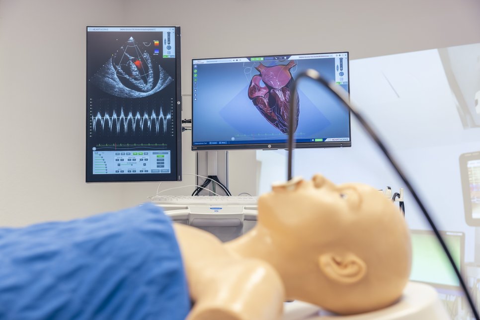 Puppe im Simulationszentrum