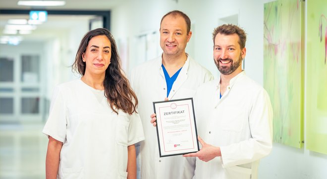 Auszeichnung zur HFU Schwerpunktklinik