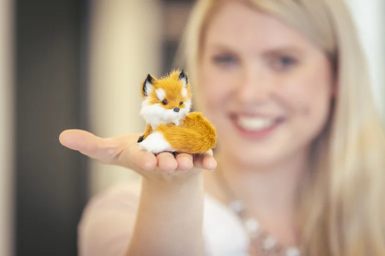 Examensanwärterin Isabell Guhl beim Lernen