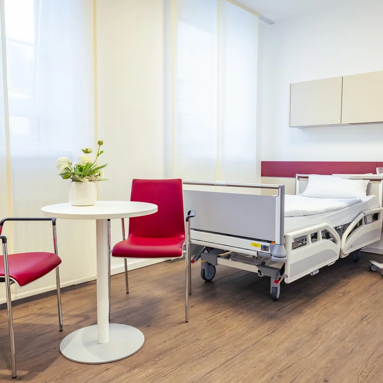 Patientenzimmer des St. Anna Hospital Herne