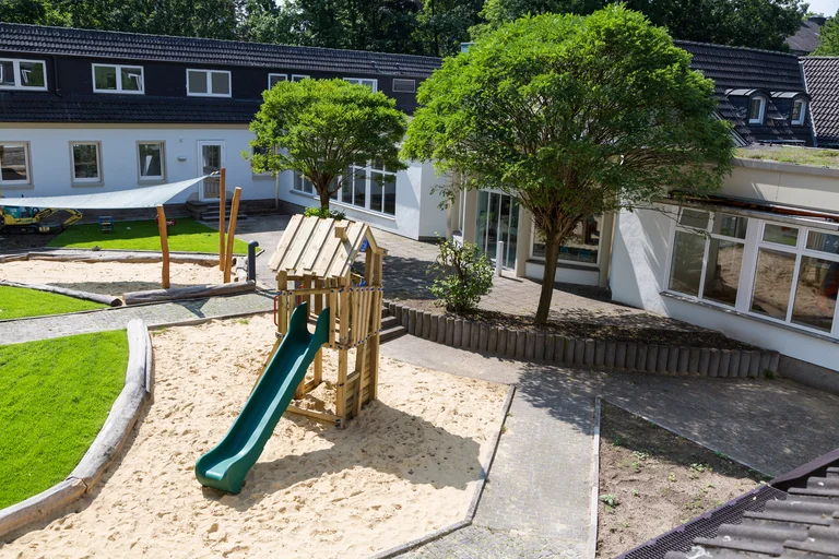 Außenbereich der Kita