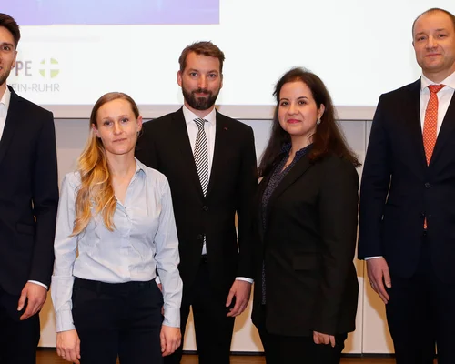 Prof. Dr. Christian Ukena (rechts) und weitere Experten