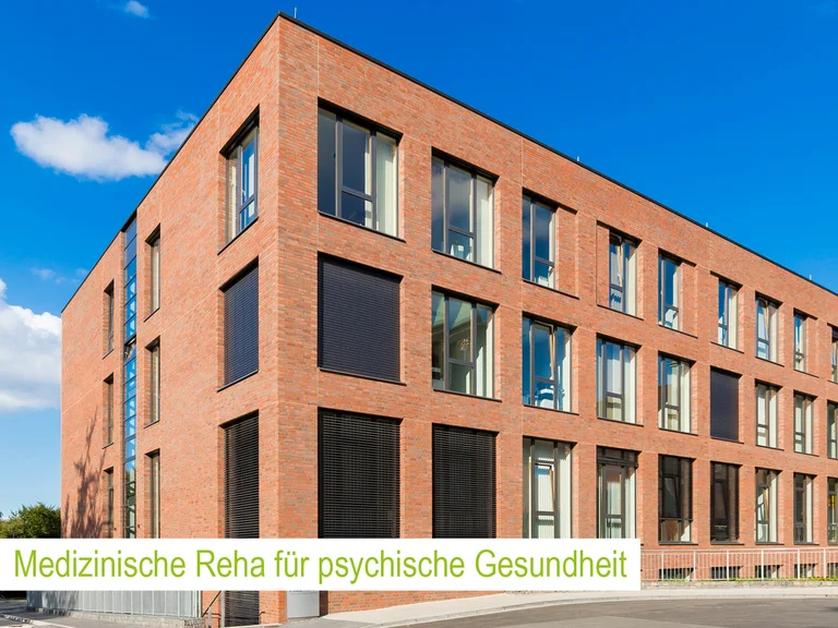 Medizinische Reha für psychische Gesundheit - Gebäude von außen