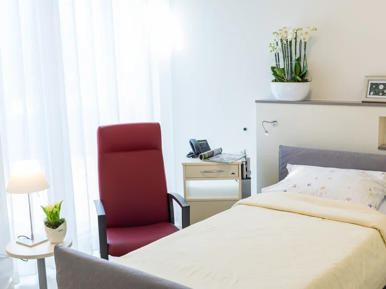 Zimmer im Hospiz