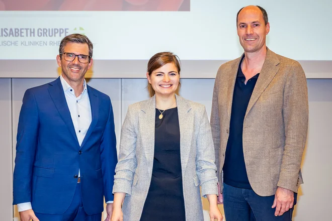 Prof. Dr. Ulrich Frey mit weiteren Fachkollegen