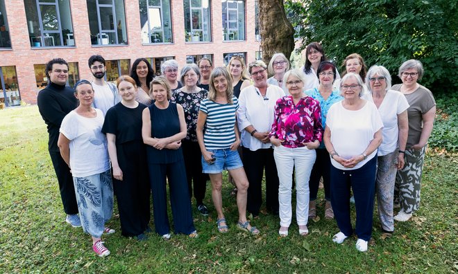 Die Teilnehmenden des N8 Ateliers