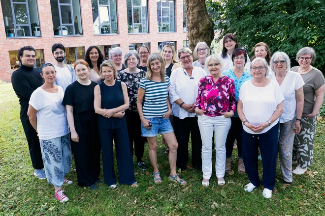 Die Teilnehmenden des N8 Ateliers