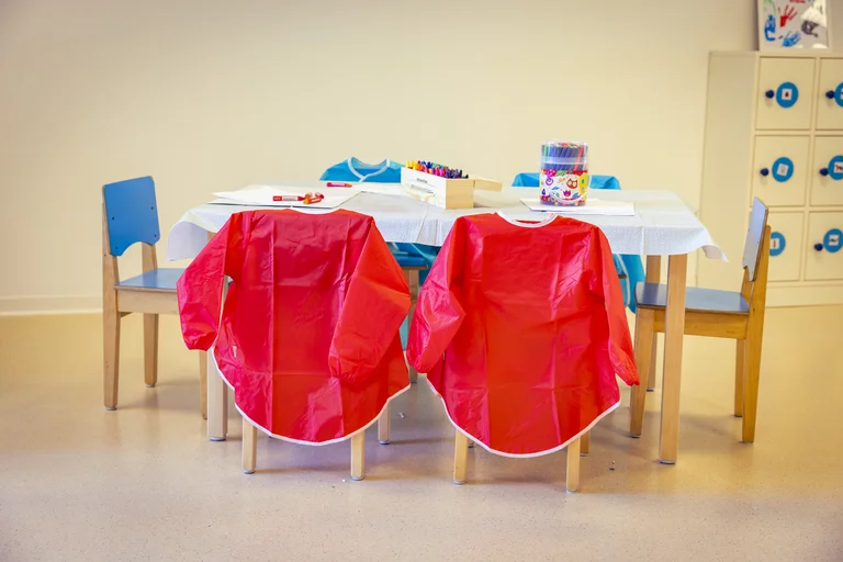 Die Kreativ Ecke der Kita