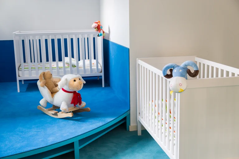 In der Kita: Betten für die Kleinsten