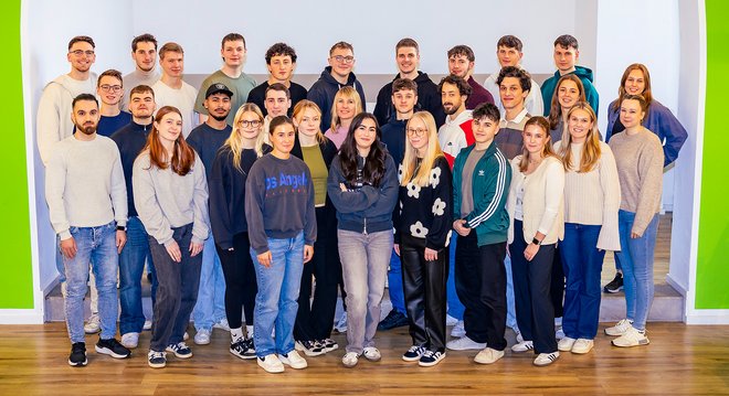 31 neue Auszubildende 