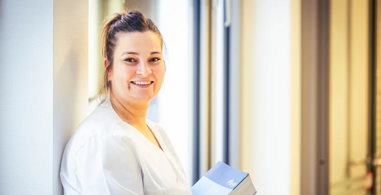 Dafne Kot-Grzybek arbeitet nun in der Pflege