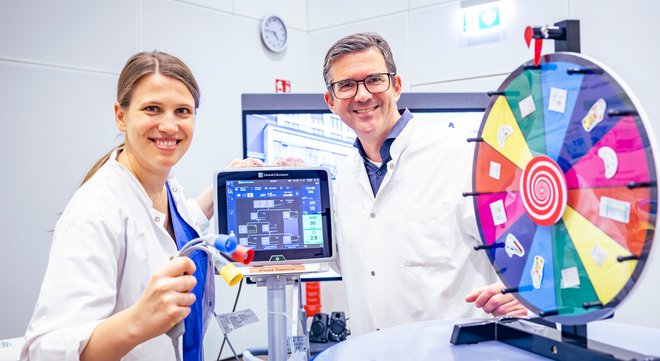 Prof. Dr. Ulrich Frey und Dr. Carla Grundmann