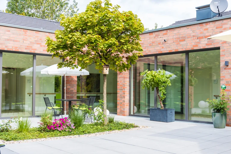 Terrasse des St. Elisabeth Hospiz Witten
