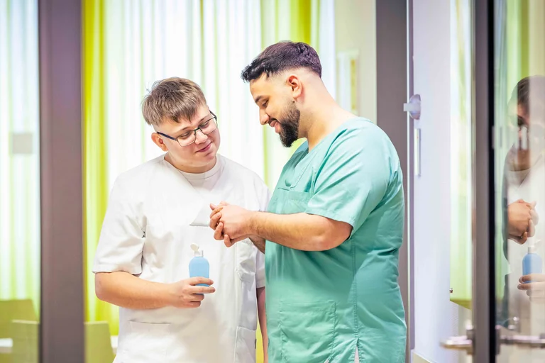 Teil der Pflegeausbildung: Der Austausch untereinander