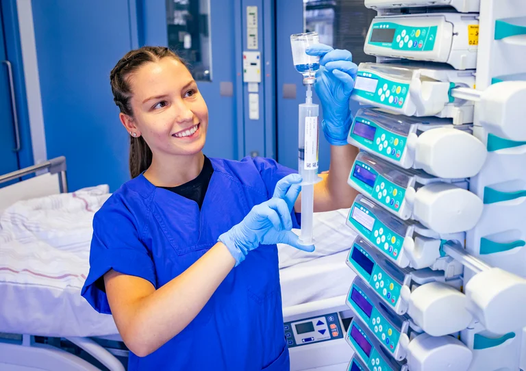 Mandy Ambrosi auf der intensivstation