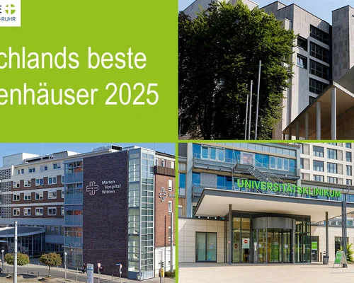 Drei Krankenhäuser der St. Elisabeth Gruppe zählen zu Deutschlands Besten Krankenhäusern 2025.